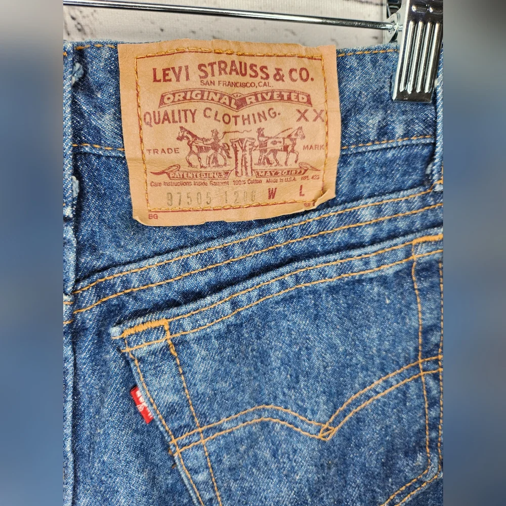 Vintage Levi's Denim‎ Skirt Size 11